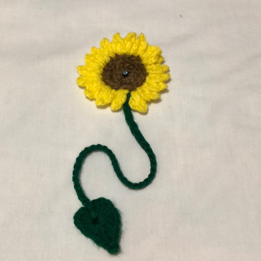 New flower bookmark Handmade crochet